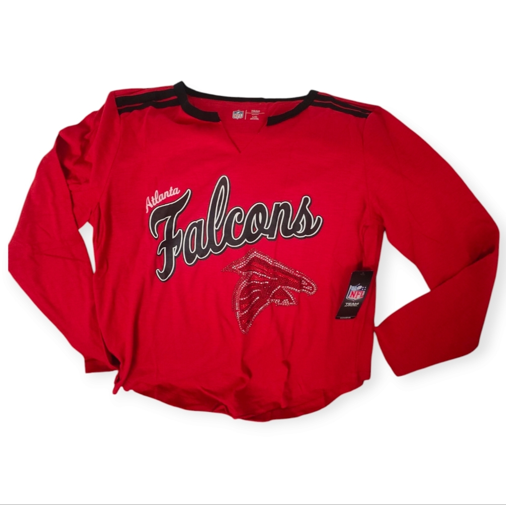 NFL Atlanta Falcons Rhinestones Shirt